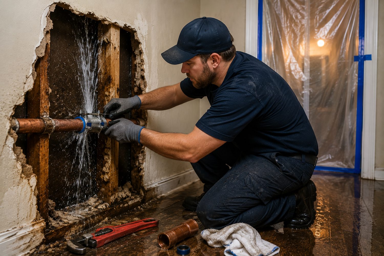 Shut It Off, Dry It Out, Document Everything — Wichita Water Damage Pros